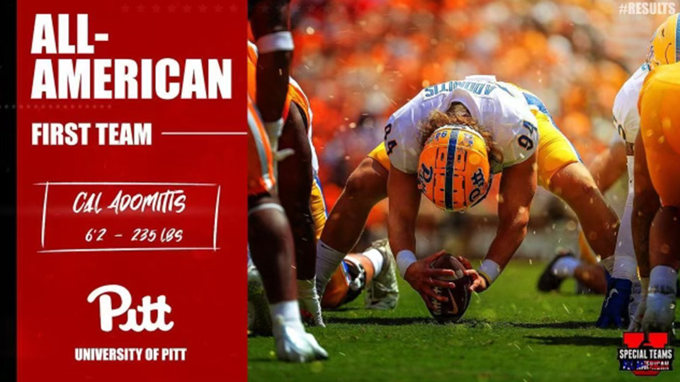 Cal Adomitis, Special Teams U, All-American