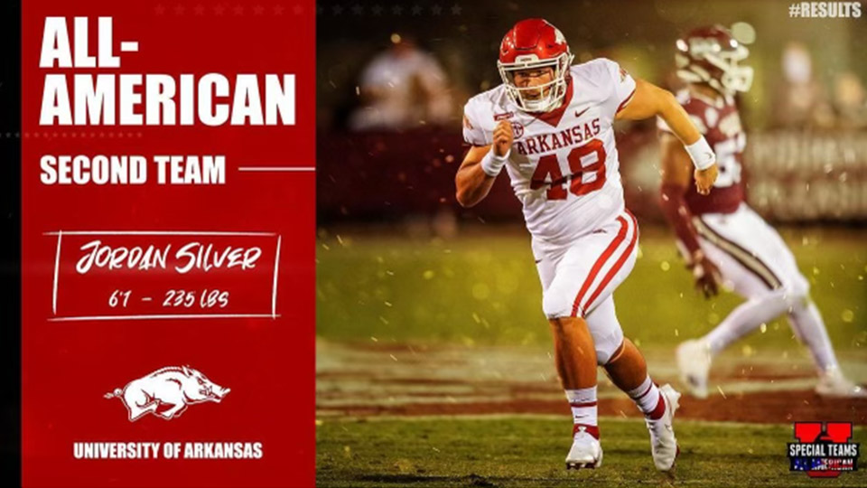 Jordan Silver, Special Teams U, All-American