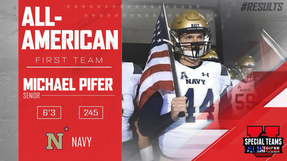 Special Teams University, All-American, Michael Pifer