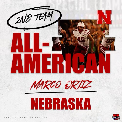 Marco Ortiz, Special Teams U, All-American