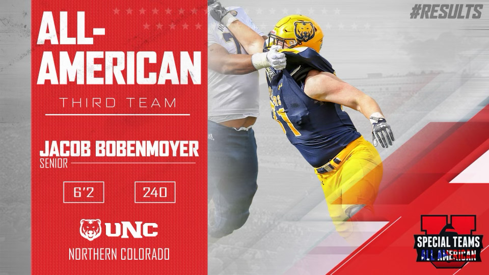 Special Teams University, All-American, Jacob Bobenmoyer